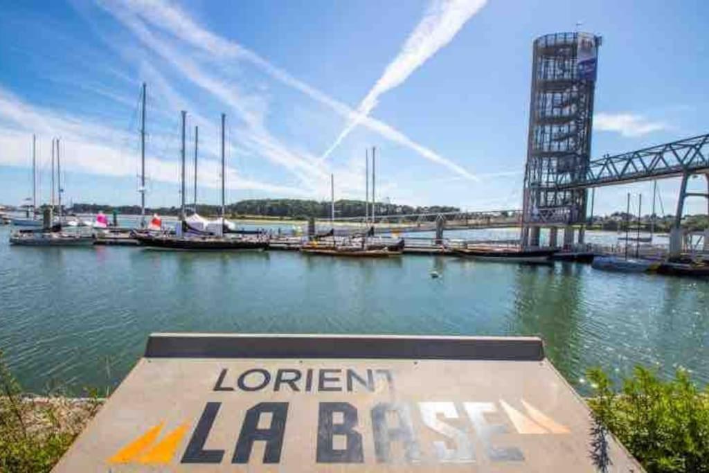 Apartament T2 Lumineux Refais A Neuf Avec Parking ! Lorient Zewnętrze zdjęcie